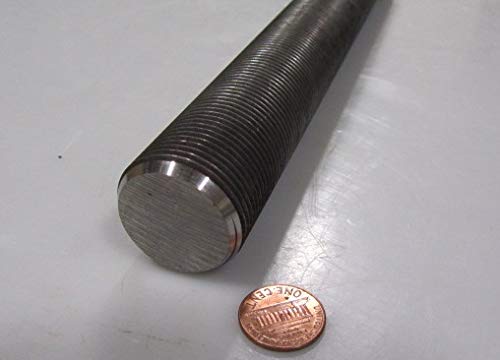 Grade B7 Steel Fully Threaded Round Rod, 1-1/4'-12 Diameter x 36.00' Length, 1 Pc.