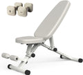WeGym SafeGrip Dumbbells with Fitness Benches, Secure Workouts at Home, for Strength and Personal Training