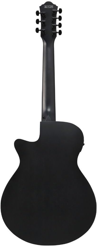 Ibanez AEG721 7-string Acoustic-electric Guitar - Black Out
