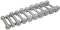 Ader Grey Hex Dumbbell/Cast Iron Dumbbell One Pair