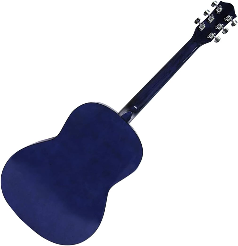RockJam Acoustic Guitar Kit with Stand, Tuner, Gig Bag, Strap, Picks, Spare Strings & Lessons