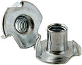 #10-24 x 5/16' 3 Prong Tee Nuts/Steel/Zinc Plated (Quantity: 6000 pcs)