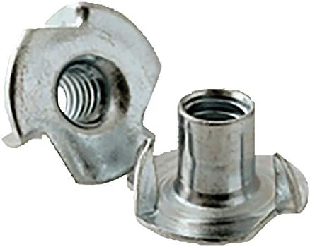 #10-24 x 5/16' 3 Prong Tee Nuts/Steel/Zinc Plated (Quantity: 6000 pcs)