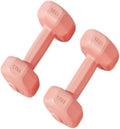 Dumbells Combination Exercise Equipment Set, Home Equipment, Rubber, Women's Fitness Bag, Dumbbells, Home Use For Men Dumbell Set, 2kgA, Pink