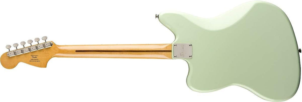 Squier Classic Vibe 70s Jaguar Electric Guitar, with 2-Year Warranty, Surf Green, Laurel Fingerboard