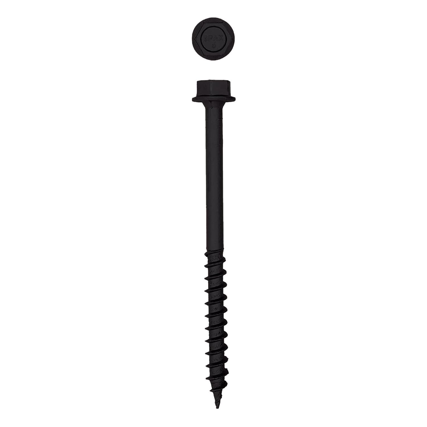 SPAX 3571821201520 1/2 x 6 Hex Drive Washer Head HCR (Exterior) PowerLag Screw (100 Pieces per Pair)