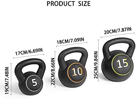 Kettlebell Squat Training Abs Fitness Equipment Strength Training Home Sports Competitive Dumbbells 5LB 10LB 15LB Dumbbells(5LB)