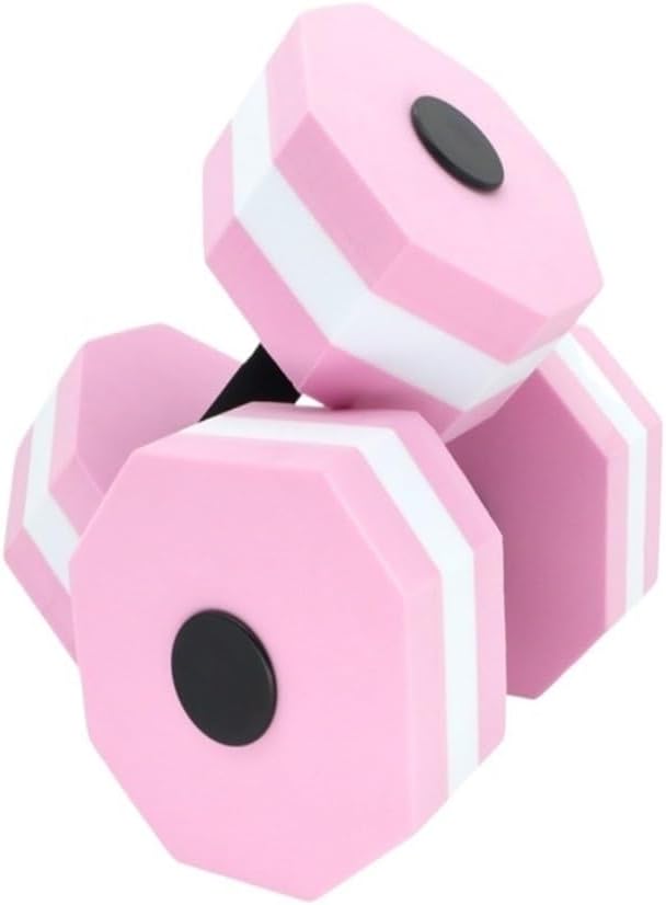 Dumbbel Men's Fitness Equipment Sports Dumbbells Women's Home Yoga Supplies Swimming Floating EVA Water Dumbbells Barbell, Pink
