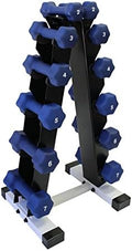 Ader Neoprene Dumbbell Set with Rack