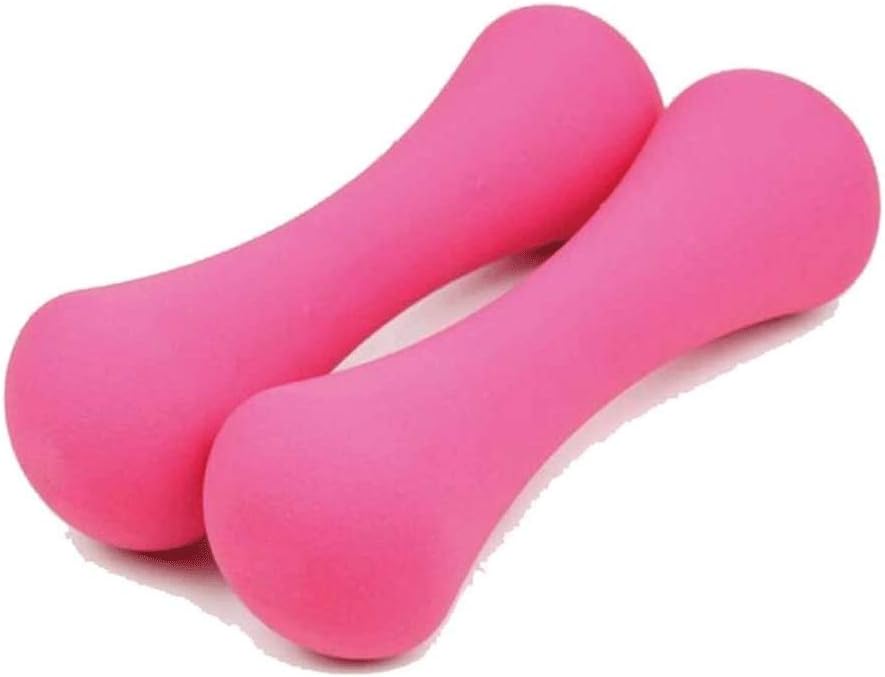 2pcs Dumbbell Female and Men's Beginner Aerobics Bodybuilding Fitness Equipment Home Gym Exercise Thin Arm Pilates Yoga Weight Lose Sporting Goods Dumbbells (Color : Pur