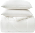 UGG Full/Queen Comforter Set – 3 Piece Luxury Reversible Plush Queen Bed Set with Down Alternative Fill, Soft Comforter Bedding Set with 2 Pillow Shams for Home & Bedroom Decor, White Snow (Corey)