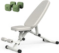 WeGym SafeGrip Dumbbells with Fitness Benches, Secure Workouts at Home, for Strength and Personal Training