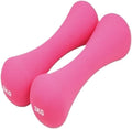 Dumbbel Home Fitness Equipment Bone Dumbbells For Women Jumping Exercises Slimming Arms Yoga Fitness Dumbbells Barbell, 2kg, Pink