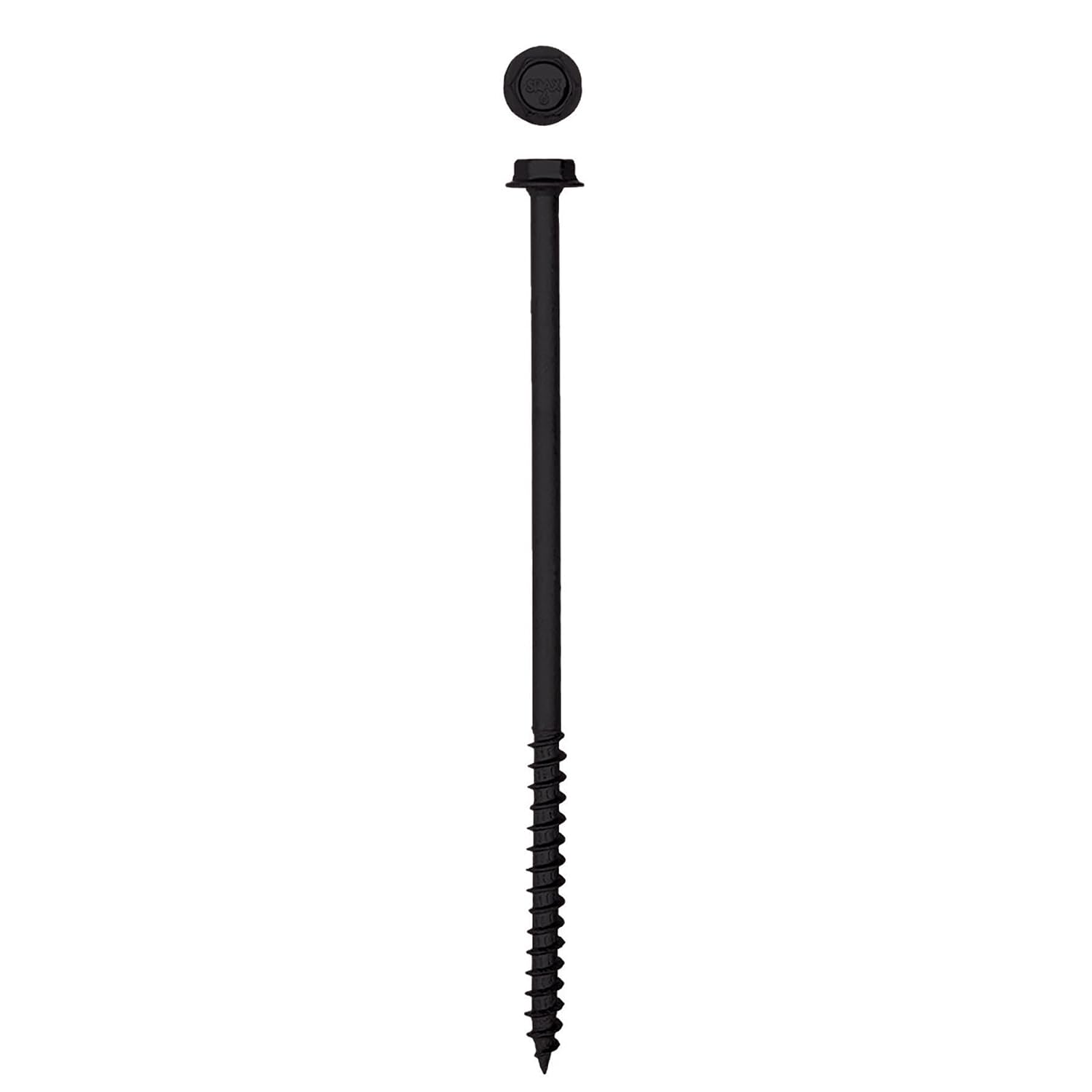 SPAX 3571820701520 1/4 x 6 Hex Drive Washer Head HCR (Exterior) PowerLag Screw (500 Pieces Per Pail)