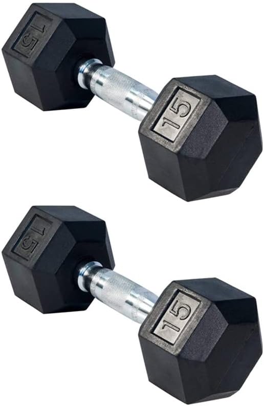 set of 2, High-Quality Material, Amazing Reduced Price, Anti-Roll Design, Curved Grip, Dumbbell Exercise & Fitness, Dumbbells on sale, Free Weights Hand Hex Dumbbells, Dumbbells weights 10 15 20 25 30 35 40,
