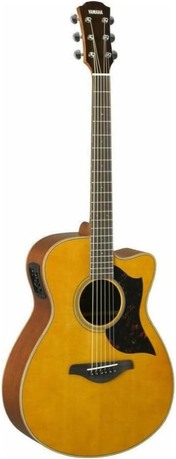 Yamaha A-Series AC1M Acoustic-Electric Guitar, Vintage Natural