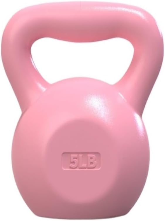 Dumbells Huling Fitness Household Men's Dumbbell Sports Fitness Equipment Lifting Pot Women's Butt Lift Dip Molding Dumbell Set, 15LB, Pink