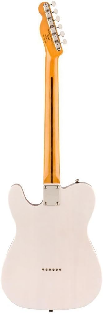Squier Classic Vibe 50s Telecaster Electric Guitar, with 2-Year Warranty, White Blonde, Maple Fingerboard