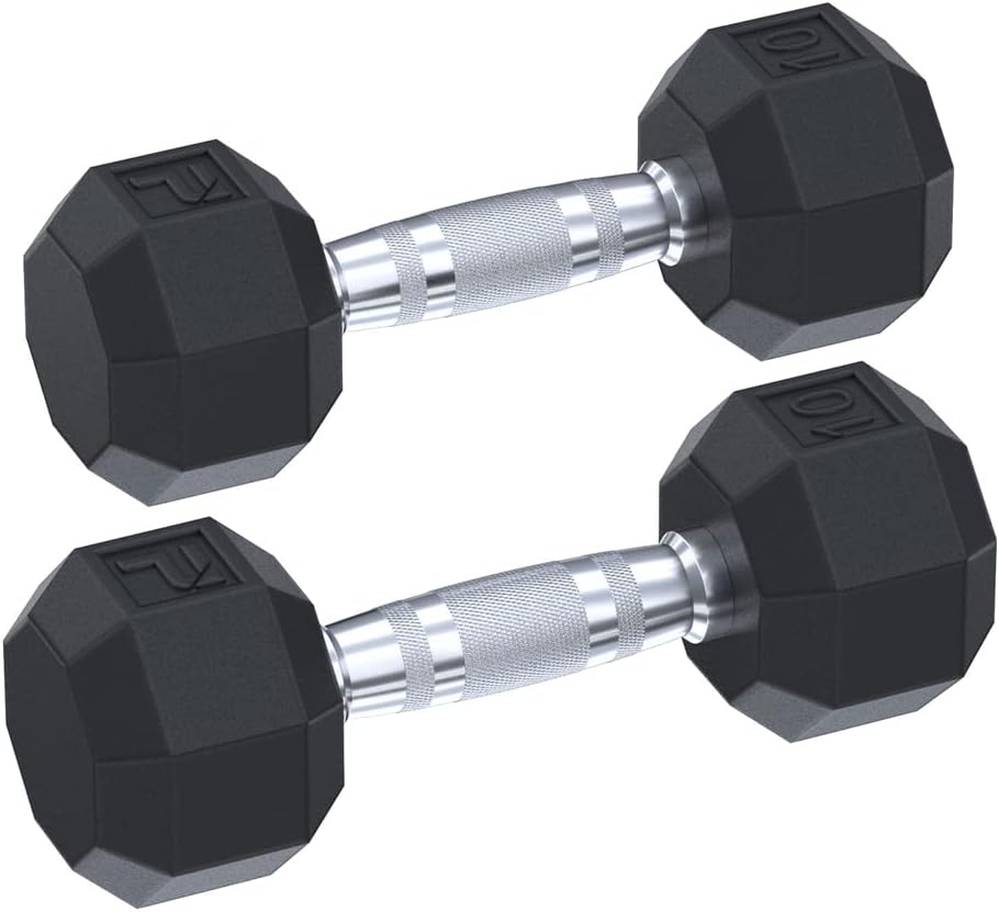 Power Systems Octagonal Dumbbell Pairs 3lb-100lb