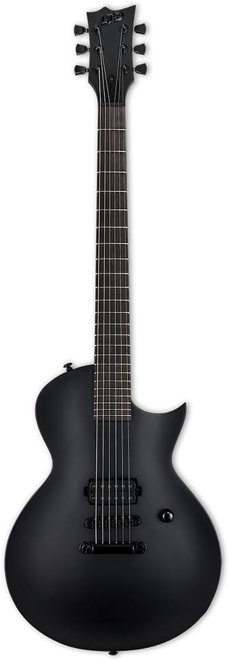 ESP LTD EC-Black Metal - Black Satin