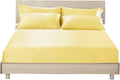 LilySilk 3PC Mulberry Silk Fitted Sheets Set, 6A Grade, 2 Pillowcases, 1 Fitted Sheet, 16 Inch Deep Pocket, 19 Momme, King