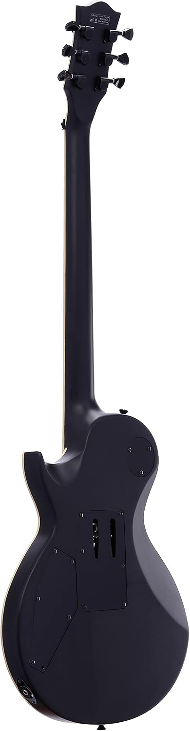IYV- ILP-400FR Solid Body Electric Guitar, Satin Black