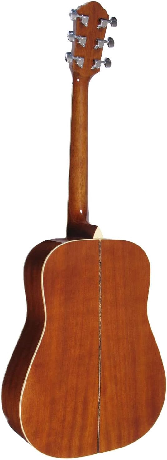 Oscar Schmidt OG1FYS-A-U 3/4 Size Dreadnought Acoustic Guitar (High Gloss) Flame Yellow Sunburst