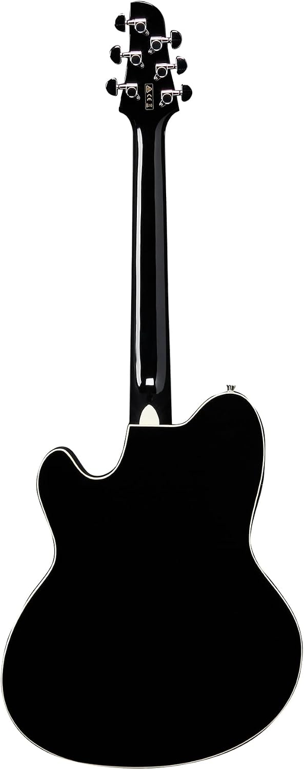 Ibanez TCY10E Talman Acoustic-Electric Guitar - Black High Gloss Bundle with Gig Bag, Tuner, Strap, D'Addario Strings, Picks, Austin Bazaar Instructional DVD, and Polishing Cloth