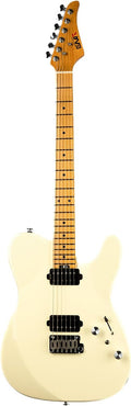 EART TL-380 Professional Electric Guitar for Versatile Players | Roasted Maple Neck & Fingerboard, Humbuckers with Coil-Split, Stainless Steel Frets, Gloss Finish