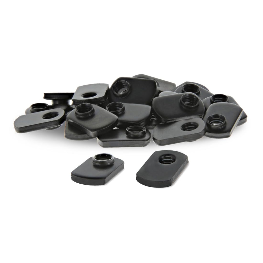 8020, 3278, 15 Series 5/16-18 Offset Threaded Slide in Economy T-Nut Steel T-Slot Accessories for 80/20 Aluminum Extrusion Hardware Nuts (2500 Pack)