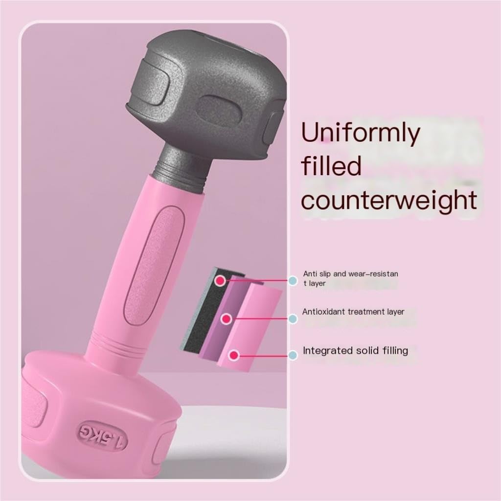 Dumbbel A Pair Of Slim-arm Men's And Women's Fitness Home Sports Universal Yoga Dumbbells Women's Fitness Equipment Barbell