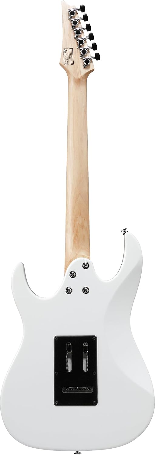Ibanez GRX20W RG Gio Electric Guitar - White Bundle with Amplifier, Gig Bag, Tuner, Instrument Cable, Picks, Austin Bazaar Instructional DVD, and Polishing Cloth