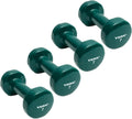 Vinyl Coated Fitbell Dumbbell (1LB to 15LB, Pack of 1, 2, 4) | Durable Anti-Roll Anti-Slip, Multi-Color | Ideal for Arm Rows Squats Chest Presses Bicep Curls Walking Jogging & Yoga