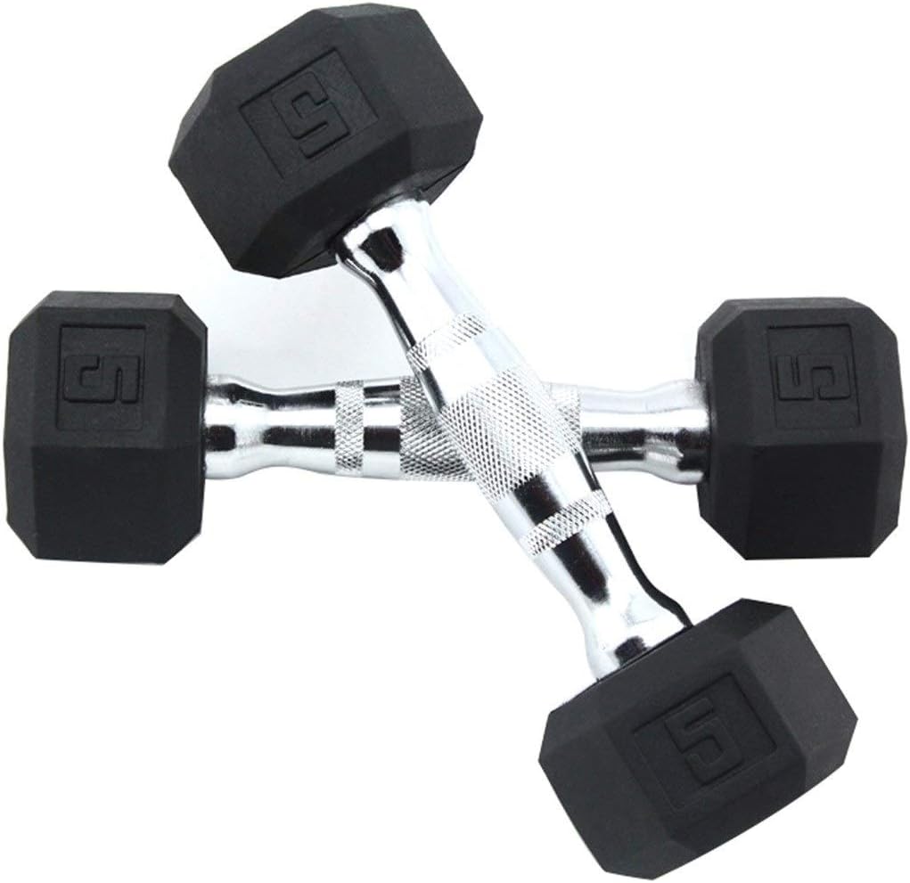 Adjustable Fillable Dumbbells Set,Household Hexagonal Encapsulated Pure Iron Dumbbell Fitness Equipment, Gym Men And Women Pure Steel Handle