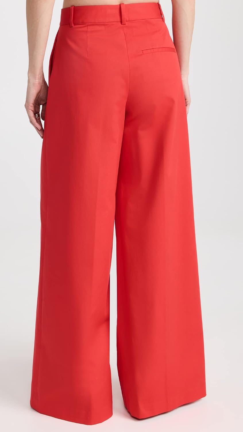 Theory Women's High Waist Wide Leg Pants