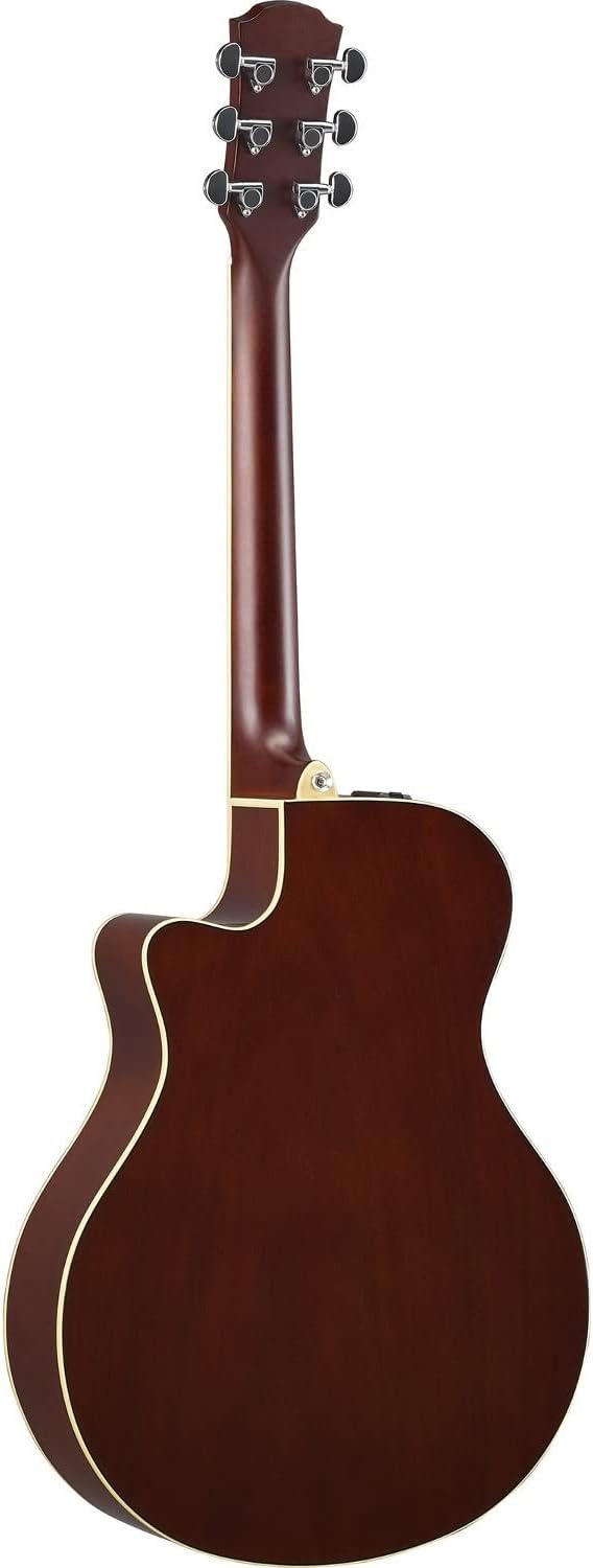 Yamaha APX600 NA Thin Body Acoustic-Electric Guitar, Natural