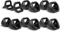 TRX YBell Pro Series 3-in-1 Dumbbell, Kettlebell and Push Up Stand Workout Equipment | Commercial Grade Powder Coated Surface | Perfect for Strength Training & Conditioning Workouts | 12 Piece