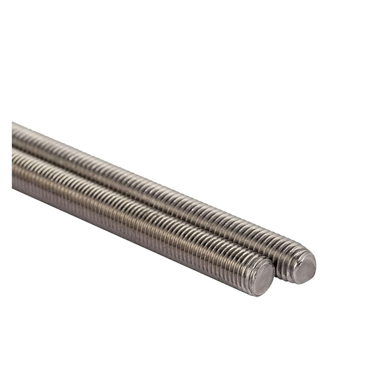 Fully Threaded Rod， 1Pcs Stainless Steel Left-Hand Reverse Tooth Full Thread Bar M4 M5 M6 M8 M10 M12 M14 M16 M18 M20 M22 M24(M20x2.5x250)
