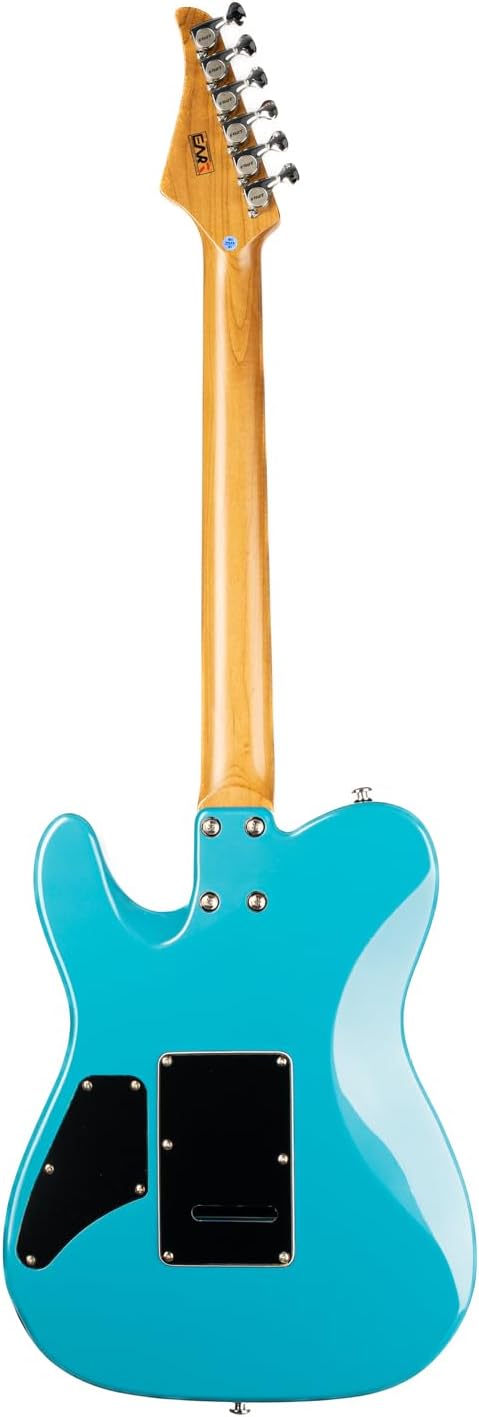 EART TL-380 6 String Solid-Body Electric Guitar Roasted Mahogany Body Maple Neck, Available in Gloss Finishes,Right