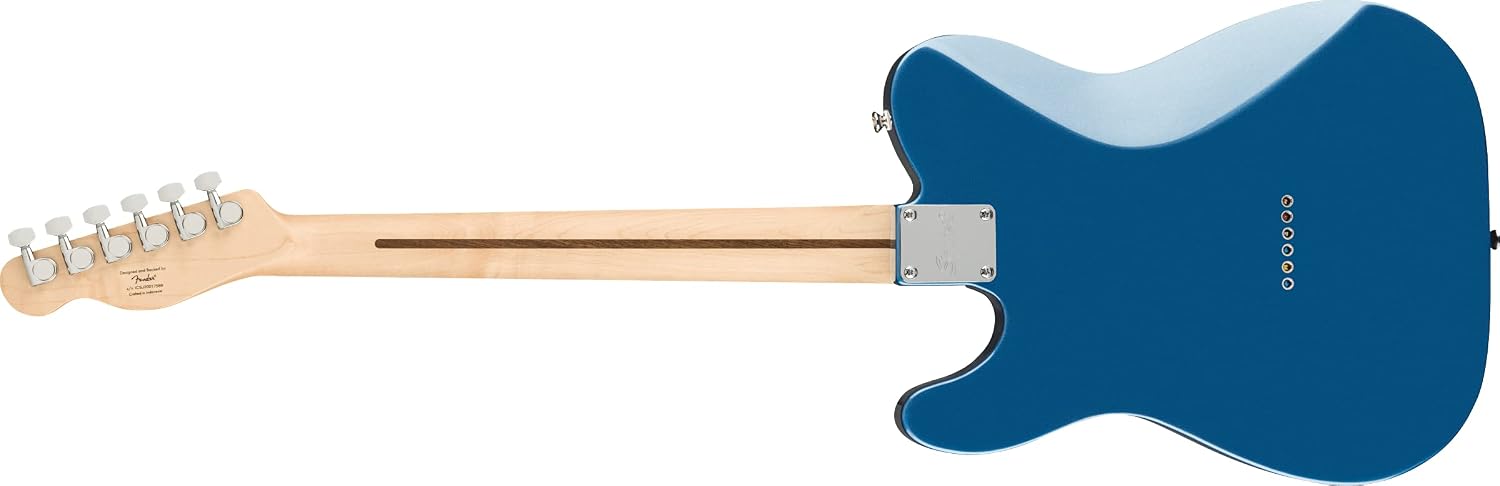 Squier Affinity Series Telecaster Electric Guitar, with 2-Year Warranty, Lake Placid Blue, Laurel Fingerboard