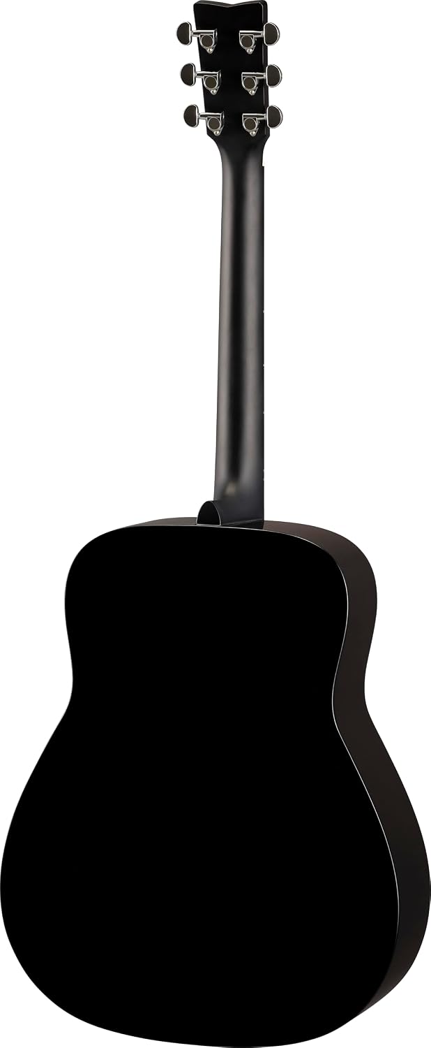 Yamaha FG800J Solid Spruce Top, Traditional Western Gloss Finish Body, 6-String Right-Handed Acoustic Guitar with Rosewood Fingerboard and Bridge (Black), Dreadnought