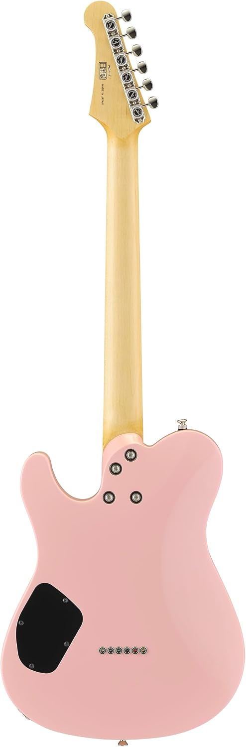 Pacifica SC Professional Electric Guitar with Maple Fingerboard, Ash Pink with Hard Case