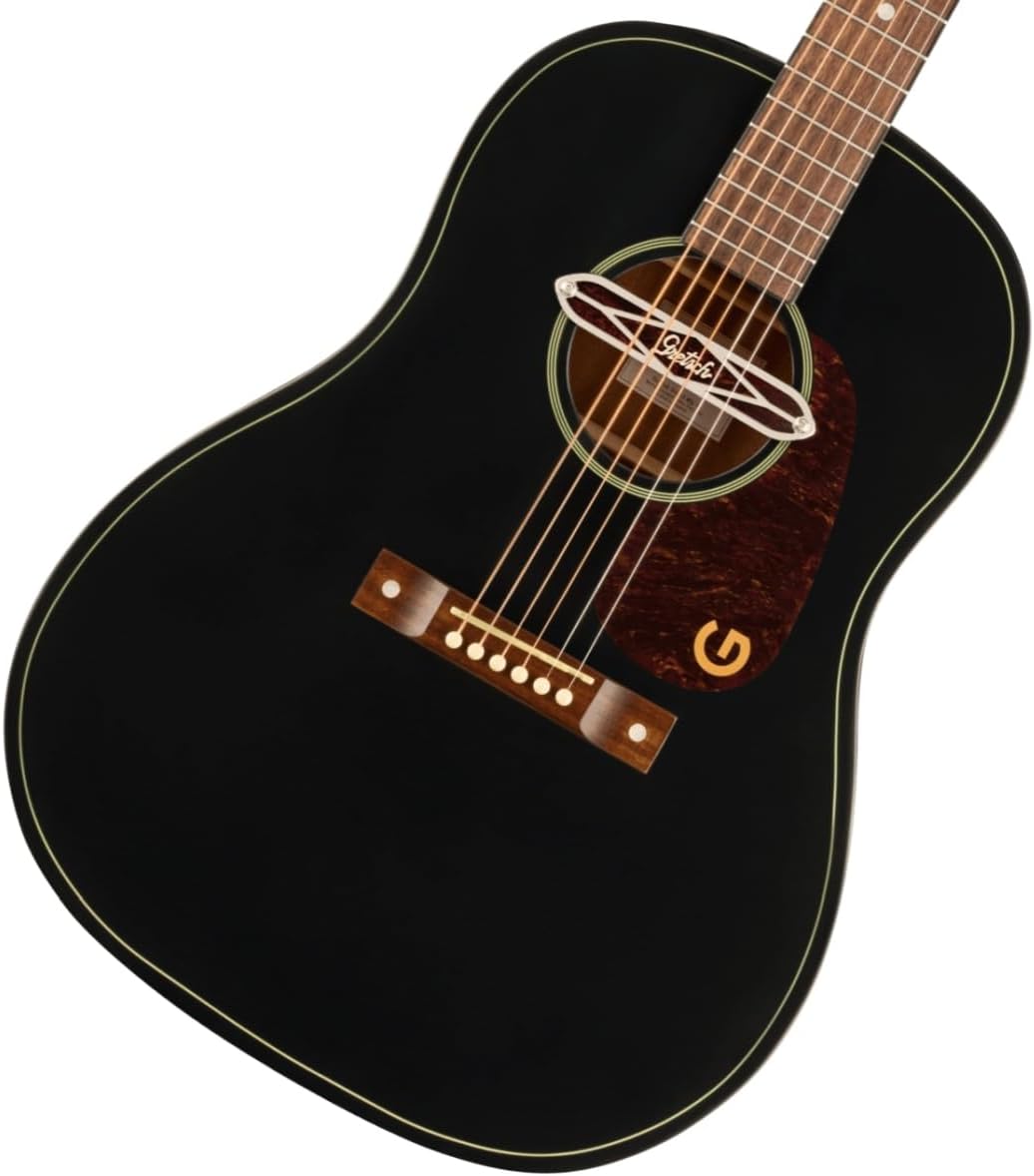 Gretsch Jim Dandy Series DELTOLUXE DREADNOUGHT Acoustic Guitar, Black TOP
