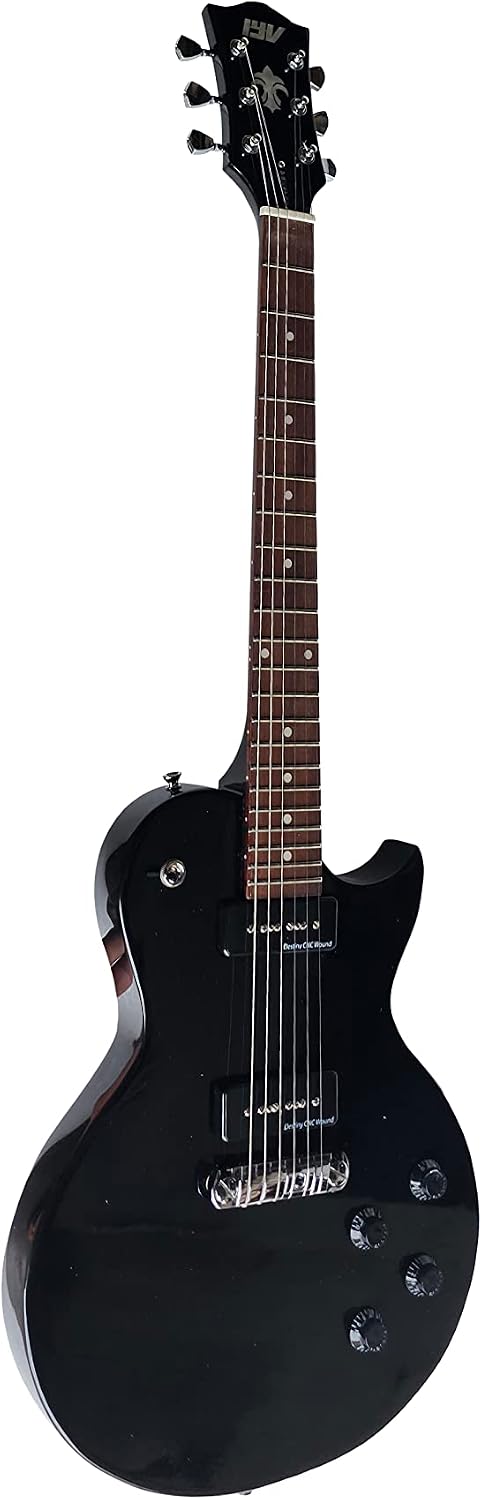 IYV-ILS-250 BK, Solid Body Electric Guitars, Black