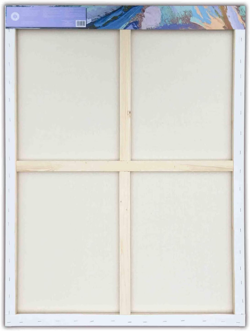 Artist's Loft 30' x 40' Level 1 Back Stapled Traditional Canvas - Acid Free Cotton Canvas for Paint, Acrylic, & Oils - Bulk 6 Packs