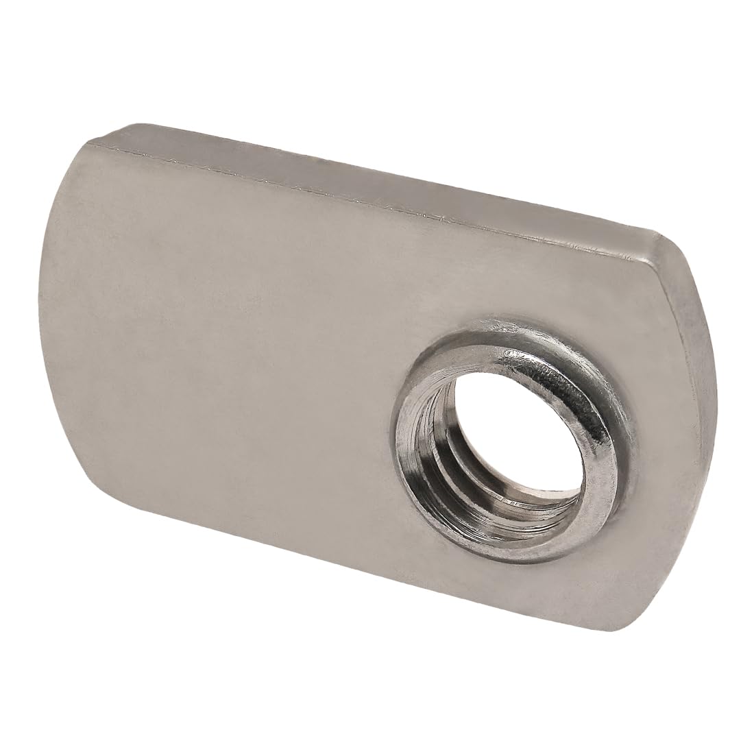 8020, 3678, 15 Series 5/16-18 Stainless Steel SS Slide in T-Nut with Offset Thread- T Slot Accessories for Aluminum Extrusion - Hardware Nuts (100 Pack)