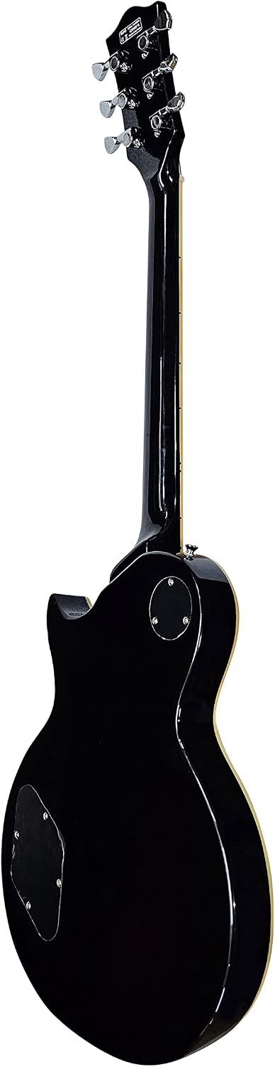 IYV-ILS-340 BK, Solid Body Electric Guitars, Black