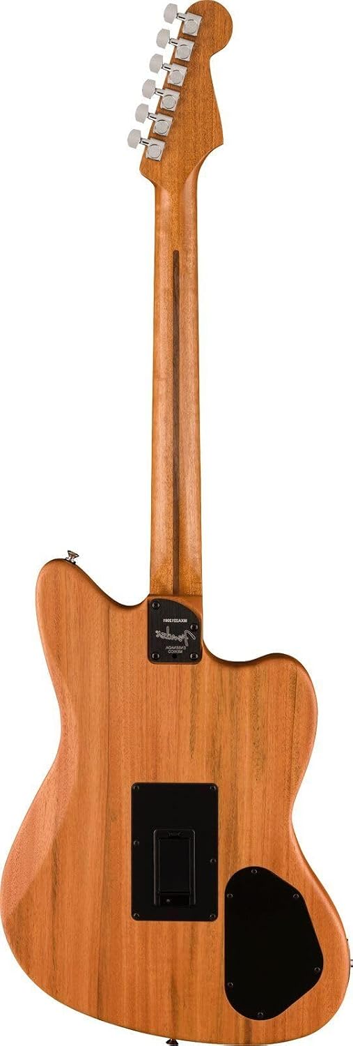 Fender Acoustasonic Player Jazzmaster Acoustic Electric Guitar, with 2-Year Warranty, 2-Color Sunburst, Rosewood Fingerboard, with Gig Bag