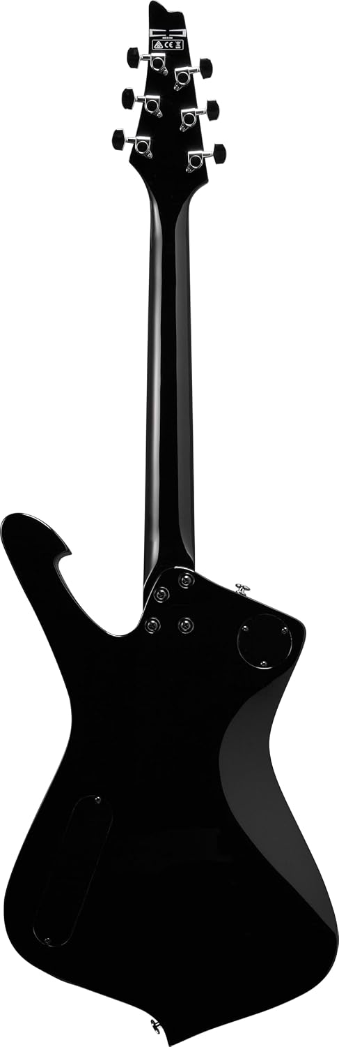 Ibanez PS60 Paul Stanley Electric Guitar - Black Bundle with Gig Bag, Tuner, Instrument Cable, Picks, Austin Bazaar Instructional DVD, and Polishing Cloth