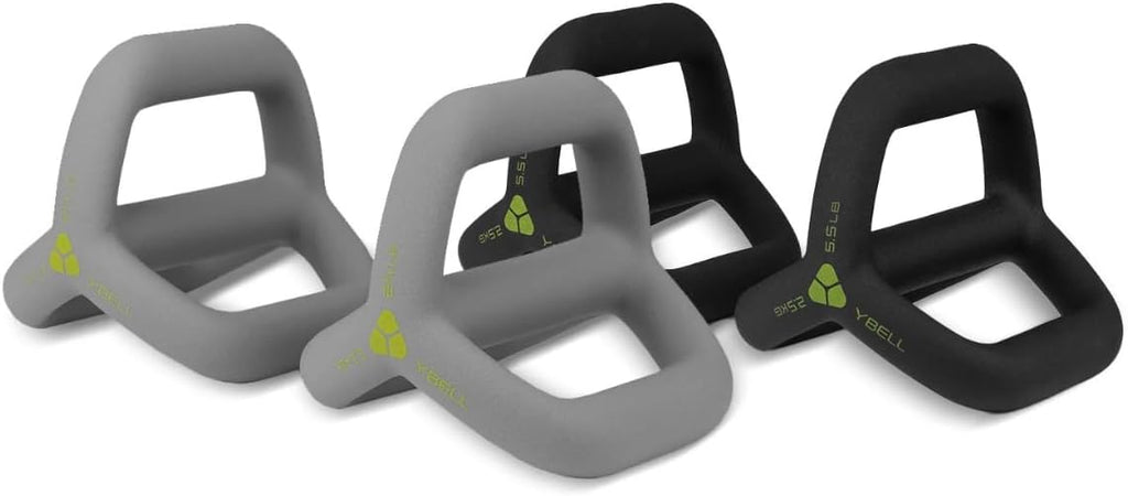TRX YBell Neo Series 3-in-1 Kettlebell, Dumbbell and Push Up Bar Workout Equipment | Commercial Grade Neoprene Coated Surface | Perfect for Strength Training & Conditioning Workouts | Bundle